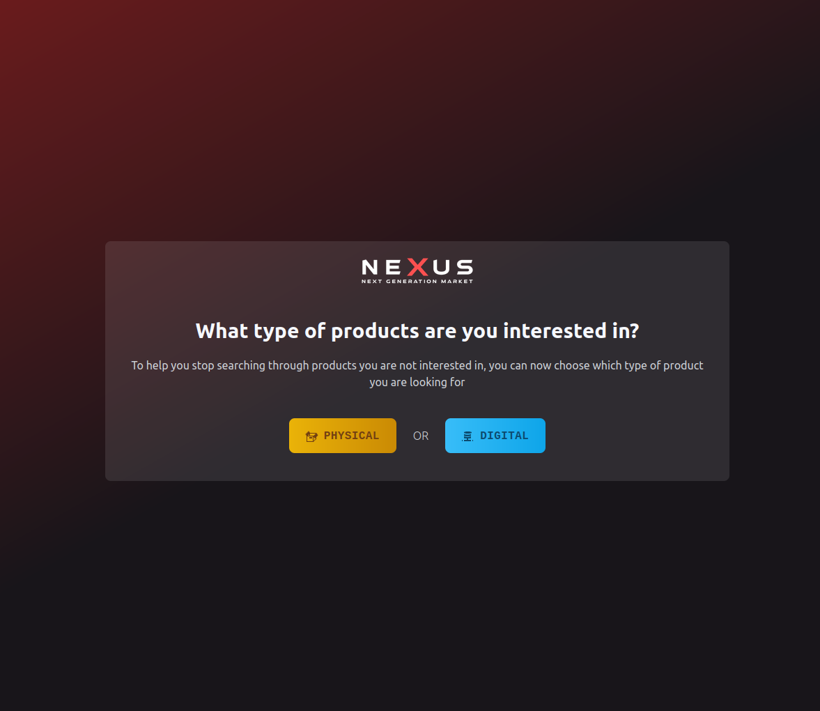 Product Selection